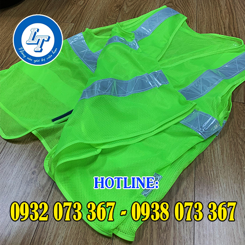 CUNG CẤP ÁO PHẢN QUANG GIÁ SỈ RẺ NHẤT TPHCM áo phản quang lưới màu xanh dạ quang