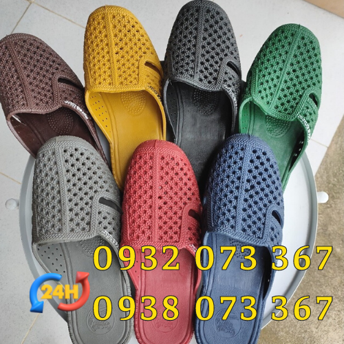 Địa chỉ bán dép nhựa tổ ong bít mũi nhiều màu giá sỉ rẻ dép tổ ong bít mũi nhiều màu