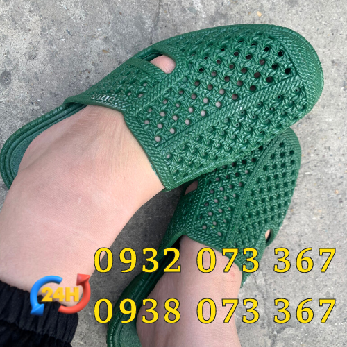 Địa chỉ bán dép nhựa tổ ong bít mũi nhiều màu giá sỉ rẻ dép tổ ong bít mũi màu xanh