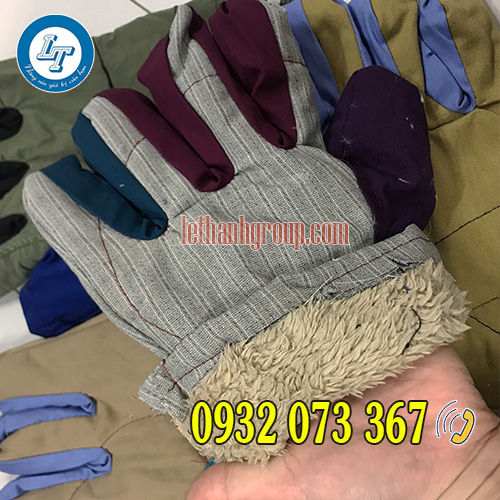 GĂNG TAY VẢI MẤP GIÁ RẺ CHẤT LƯỢNG CAO TẠI TPHCM găng tay vải cách nhiệt
