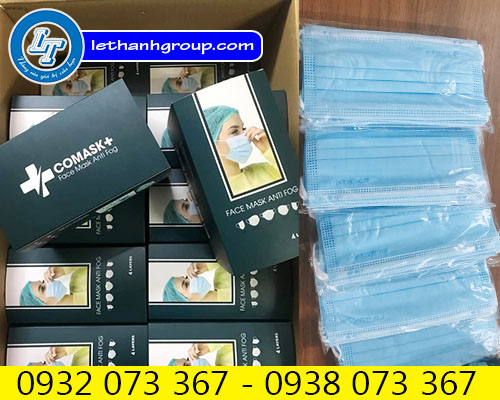 CUNG CẤP KHẨU TRANG Y TẾ 4 LỚP, HÀNG CÓ SẴN TẠI TPHCM khẩu trang y tế giá rẻ comask+