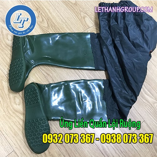 GIÁ SỈ ỦNG LIỀN QUẦN LỘI NƯỚC. LỘI RUỘNG BẰNG CAO SU ỦNG LIỀN QUẦN CHỐNG TRƠN TRƯỢT, CHỐNG THẤM NƯỚC