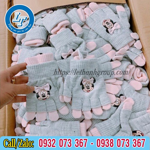 NƠI BÁN GĂNG TAY TRẺ EM AN TOÀN GIÁ RẺ TẠI XƯỞNG găng tay mickey cho bé