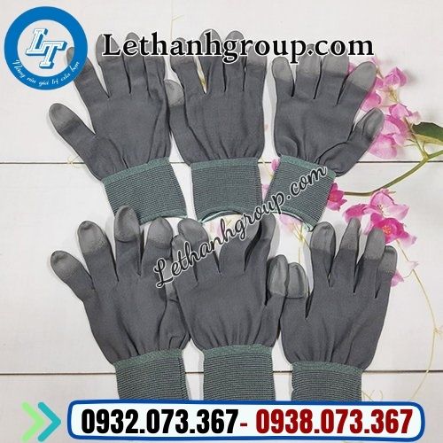 nhà bán găng tay phủ pu đầu ngóntay màu xám giá sỉ giao nhanh tphcm nhà bán găng tay phủ pu đầu ngóntay màu xám giá sỉ giao nhanh tphcm