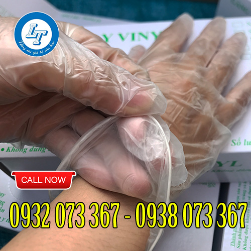 Găng tay cao su trong suốt dùng 1 lần giá rẻ TPHCM găng tay cao su trong suốt không bột