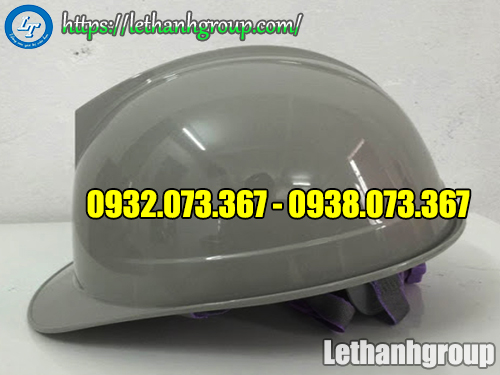 mũ bảo hộ công trình giá tốt mũ bảo hộ màu xám