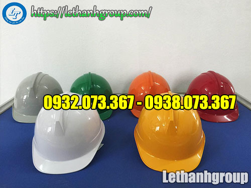 mũ bảo hộ công trường giá rẻ số 1 mũ bảo hộ nhiều màu sắc
