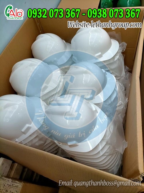 Nón bảo hộ cao cấp giá ưu đãi Nón bảo hộ màu trắng