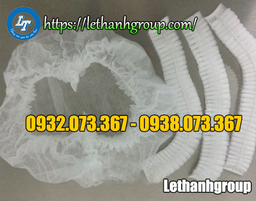 Mũ con sâu vải không dệt Nón con sâu màu trắng