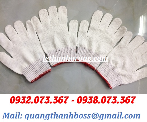 BAO TAY LEN TRẮNG SỢI POLY