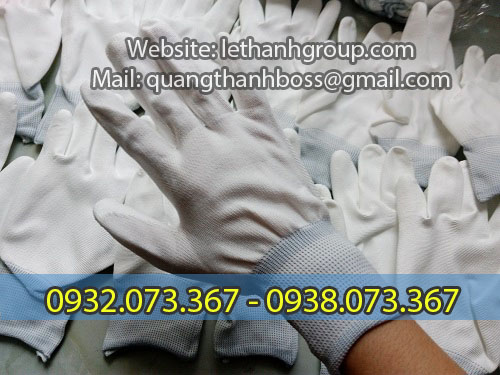 găng tay phủ pu găng tay phủ pu
