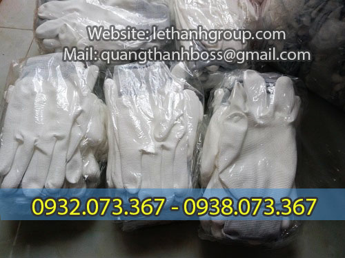 găng tay phủ pu găng tay phủ pu