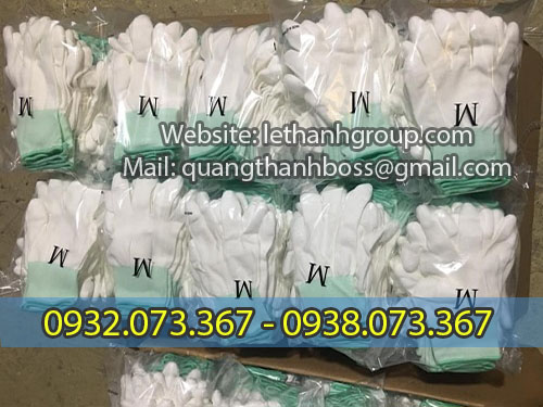bao tay phủ pu chống tĩnh điện size M bao tay phủ pu chống tĩnh điện size M
