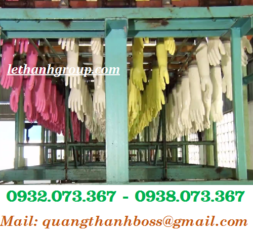 MỘT CÔNG ĐOẠN NHỎ TRONG SẢN XUÁT GĂNG TAY CAO SU