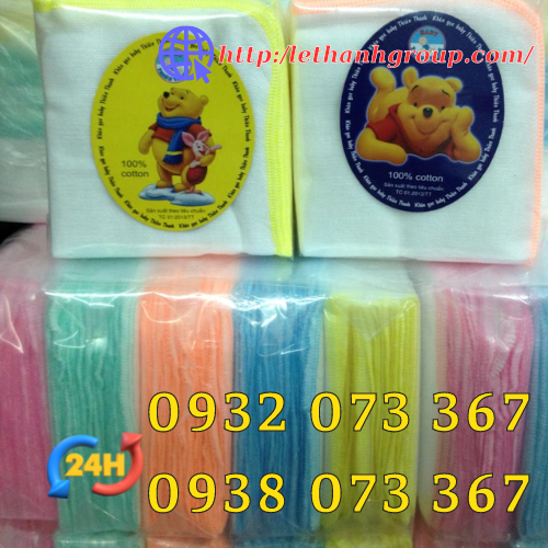 Địa chỉ bỏ sỉ khăn xô, khăn sữa em bé giá rẻ chất lượng khăn xô em bé