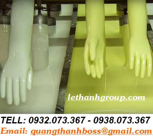 CÔNG ĐOẠN SẢN XUẤT GĂNG TAY CAO SU