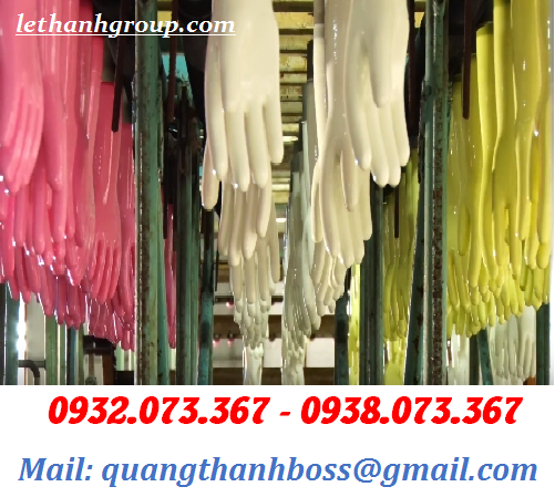 MỘT SỐ CÔNG ĐOẠN NHỎ GĂNG TAY CAO SU