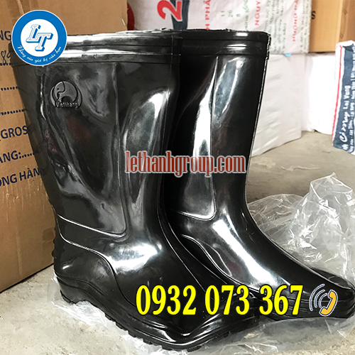 ỦNG CAO SU CHỐNG NƯỚC MÀU ĐEN CHẤT LƯỢNG CAO TẠI LÊ THANH ủng cao su màu đen