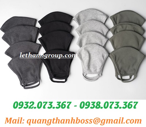 KHẨU TRANG VẢI KHÁNG KHUẨN NHIỀU MÀU