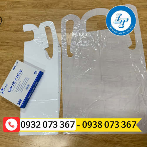 NƠI BÁN TẠP DỀ NILON DÙNG 1 LẦN GIÁ RẺ tạp dề dùng 1 lần