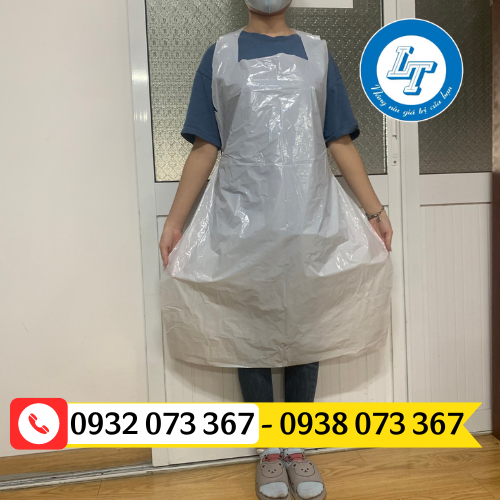 NƠI BÁN TẠP DỀ NILON DÙNG 1 LẦN GIÁ RẺ tạp dề nilon