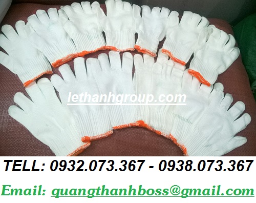 GĂNG TAY LEN TRĂNG POLY