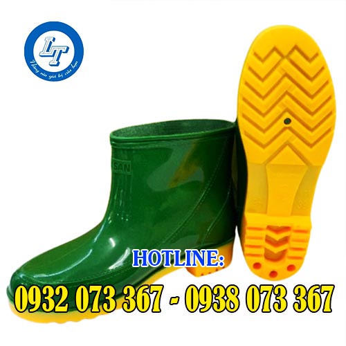 Đại lý cung cấp ủng bảo hộ cổ ngắn giá rẻ miền Nam ủng cao su cổ thấp