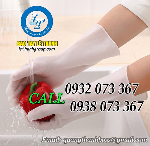Găng tay cao su trong suốt siêu dai, siêu bền 1 Găng tay cao su trong suốt