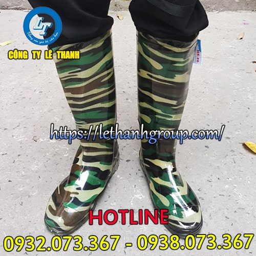 Ủng cao su rằn ri đế vàng giá sỉ cho các nhà phân phối 4 Ủng cao su rằn ri