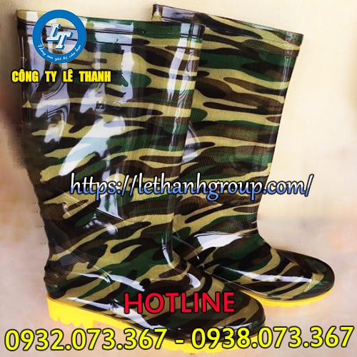 Ủng cao su rằn ri đế vàng giá sỉ cho các nhà phân phối 8 Ủng cao su rằn ri đế vàng