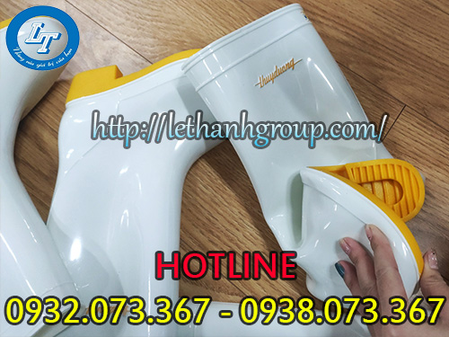 Ủng cao su Thùy Dương trắng Ủng cao su Thùy Dương trắng