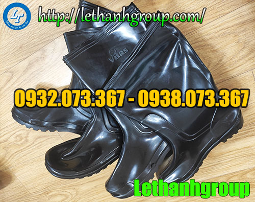 Ủng Vitas màu đen chất lượng Ủng Vitas màu đen chất lượng