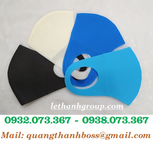 KHẨU TRANG VẢI Y TẾ TEM 3D