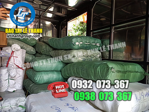 Bao tay len giá sỉ đón Tết Kho chứa bao tay len công ty Lê Thanh