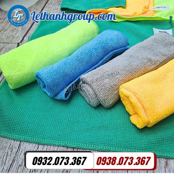 khăn lau cotton vuông đủ size giá xưởng