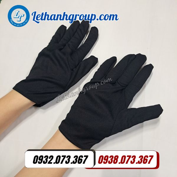 kho phân phối sỉ bao tay thun đen giá rẻ giao nhanh