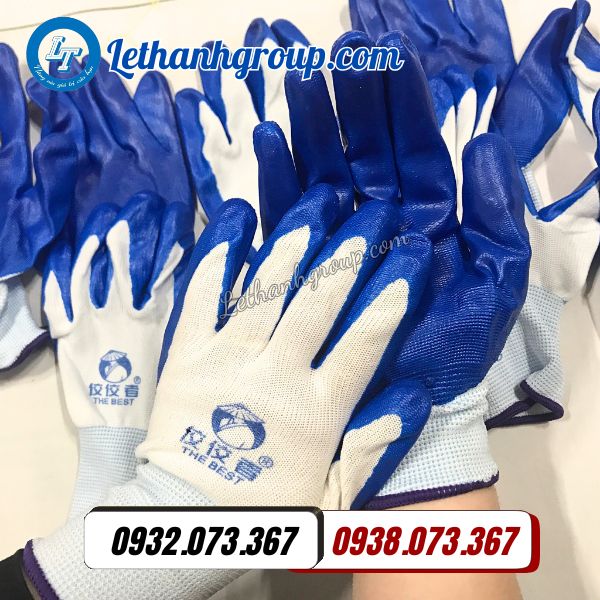 kho sỉ các loại găng tay phủ sơn xanh giá tốt nhất thị trường