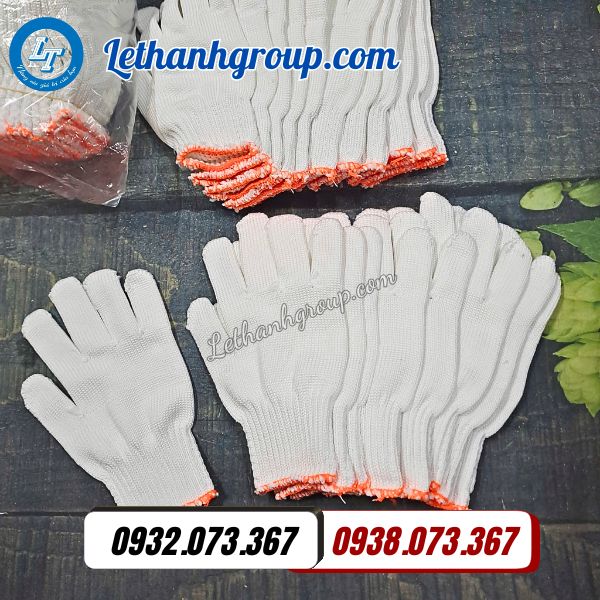 kho sỉ găng tay len poly trắng mịn hàng đẹp giá rẻ miễn ship hcm