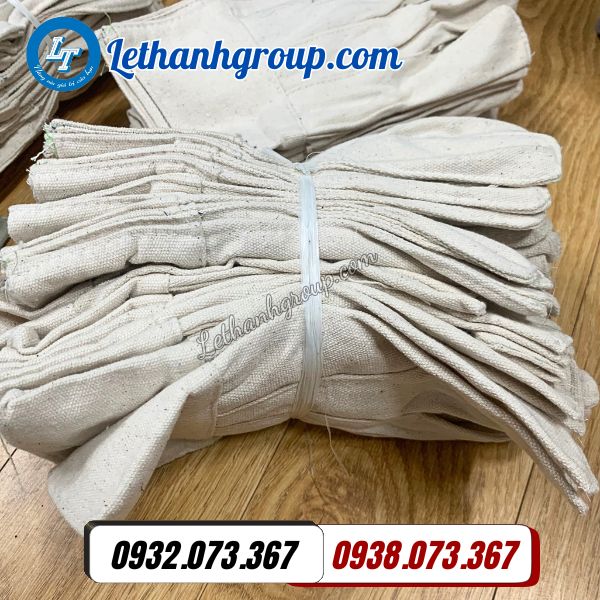 kho sỉ giá rẻ găng tay vải bạt 2 lớp số 7 chất lượng cao