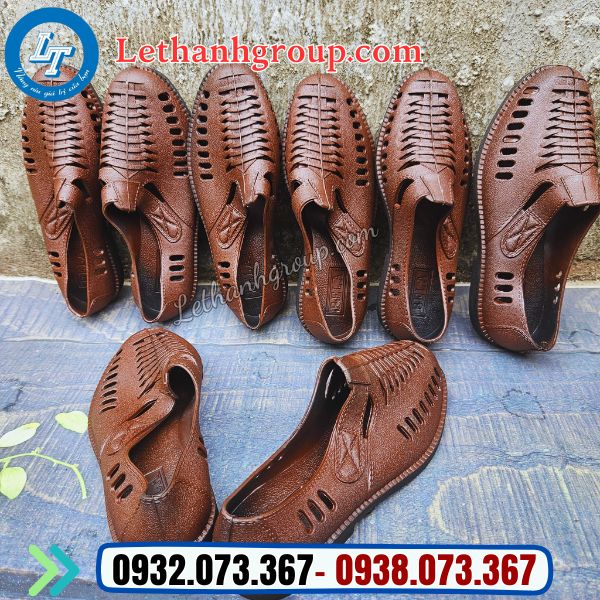 lấy sỉ giày nhựa quai dán LP GI6161 giá rẻ giao nhanh toàn quốc