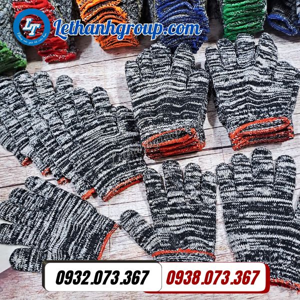 lấy sỉ số lượng lớn găng tay len màu muổi tiêu 100g giá cạnh tranh toàn quốc