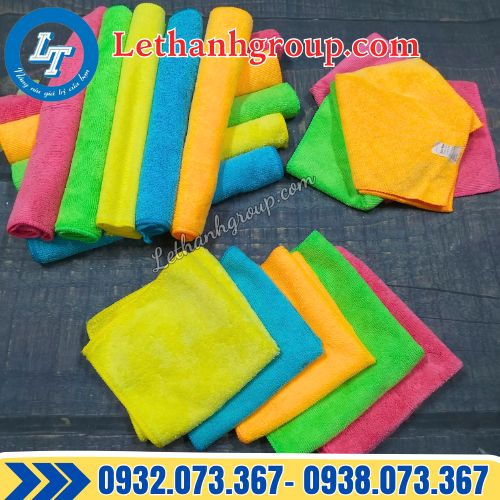 mối sỉ khăn lau đa năng microfiber giá rẻ tại xưởng