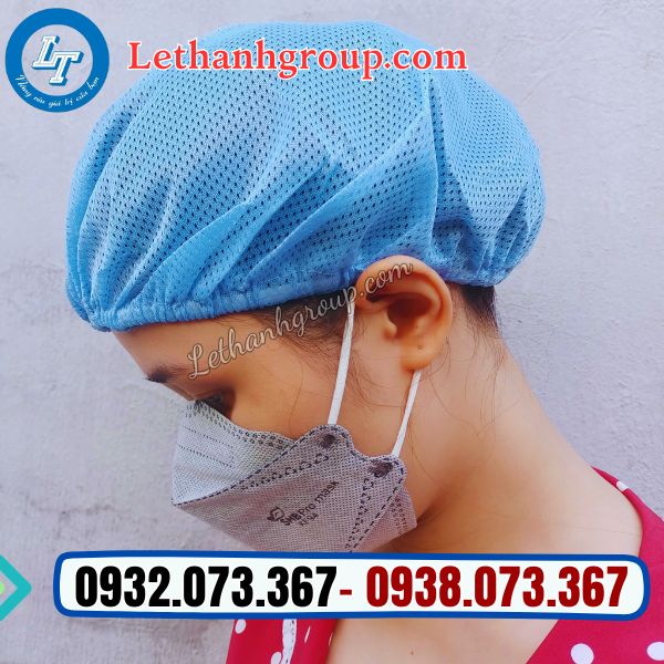 mũ nón lưới trùm tóc công nhân giá sỉ rẻ chất lượng cao