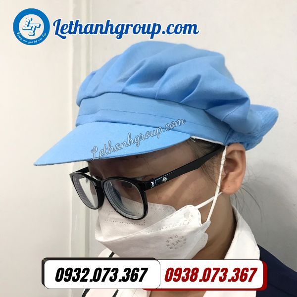 mũ trùm đầu tóc công nhân vải tốt giá sỉ rẻ tận gốc