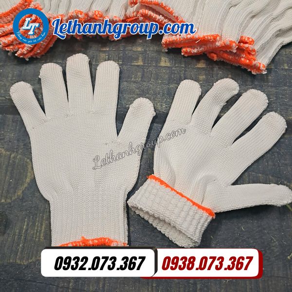 mua giá sỉ găng tay len poly trắng 70g mềm mịn bền chắc tại tphcm