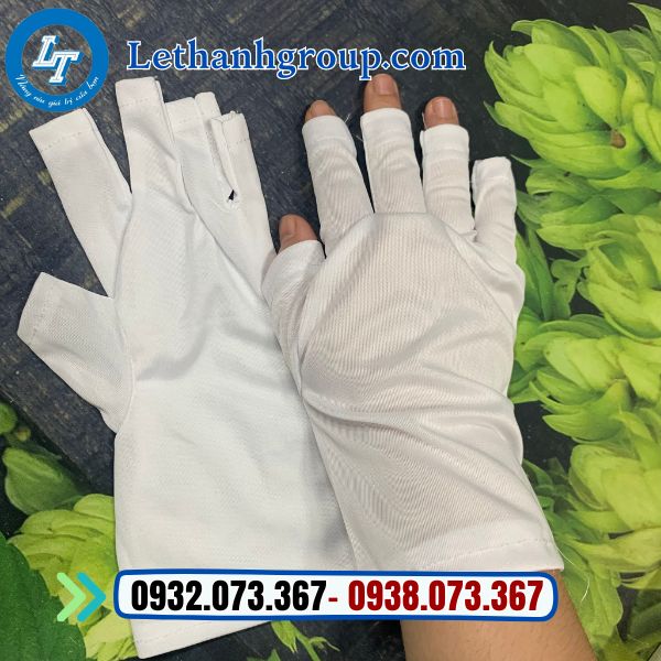 mua sỉ bao tay thun trắng hở ngón ở đâu tphcm