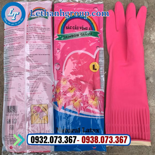 mau sỉ lẻ găng tay cao su gia dụng sắc cầu vồng a ở đâu tphcm