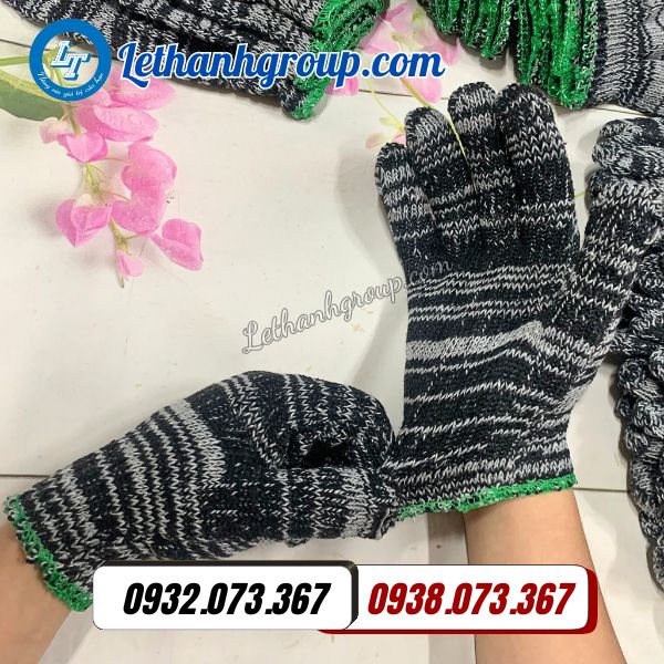 mua sỉ só lượng lớn găng tay len muối tiêu giá rẻ nhất miền nam