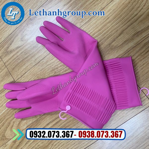 mua sỉ số lượng lớn găng tay cao su rửa chén có móc treo ở đâu tphcm