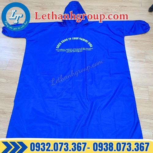 nhận in logo áo mưa bít theo yêu cầu giá rẻ nhất thị trường